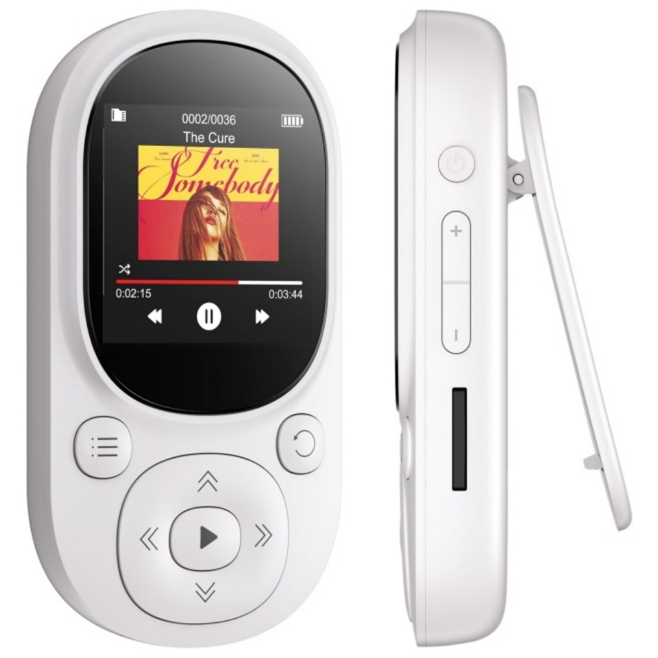 Audio Music Kids - 32/64GB Clip MP3 Player Bluetooth 5.3,