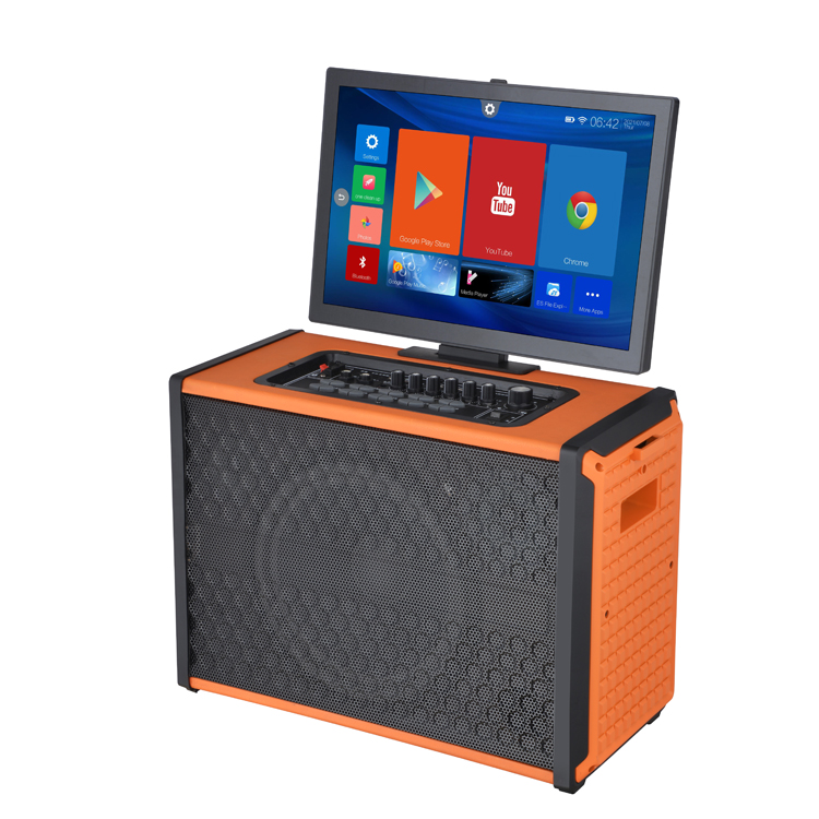 Audio Player With Youtube Music - Android System With Touch Screen Outdoor