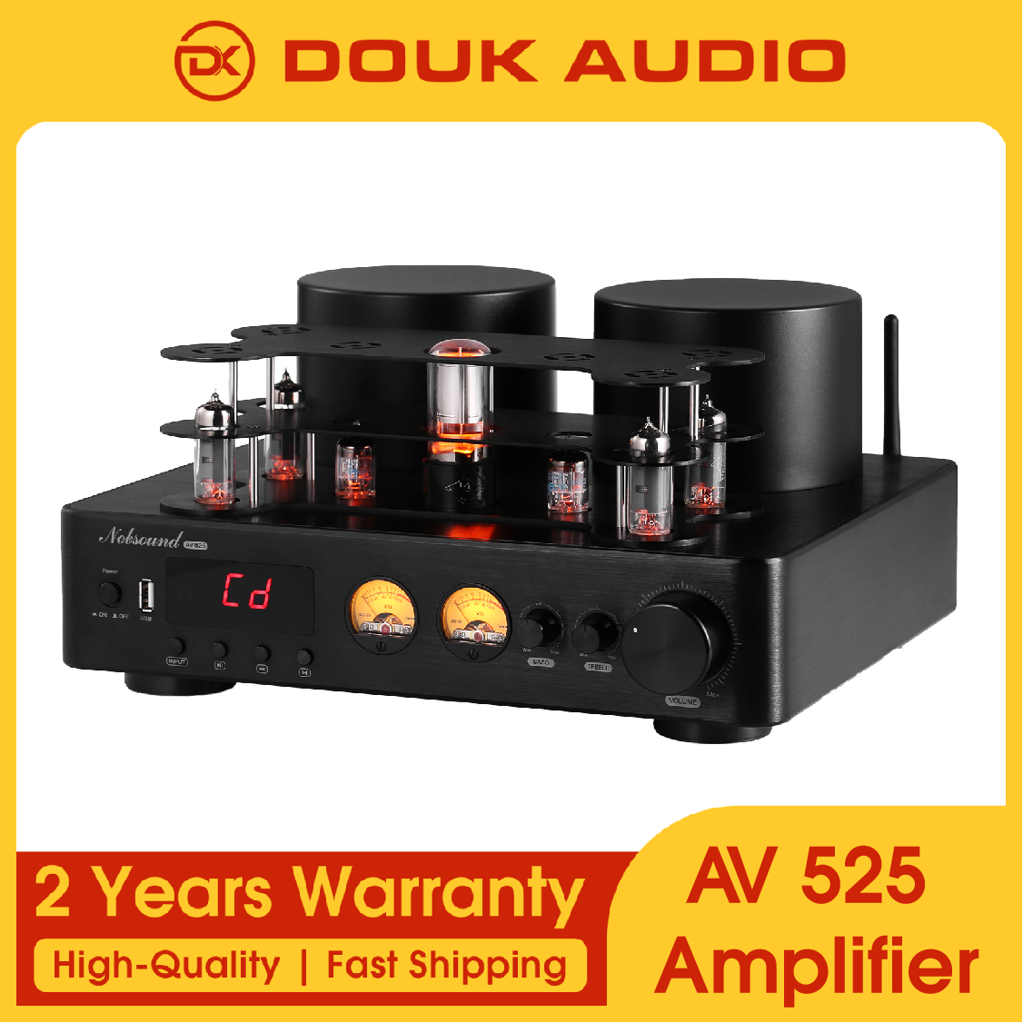 Audio Player With Youtube Music - Douk Audio HiFi Valve Tube Amplifier