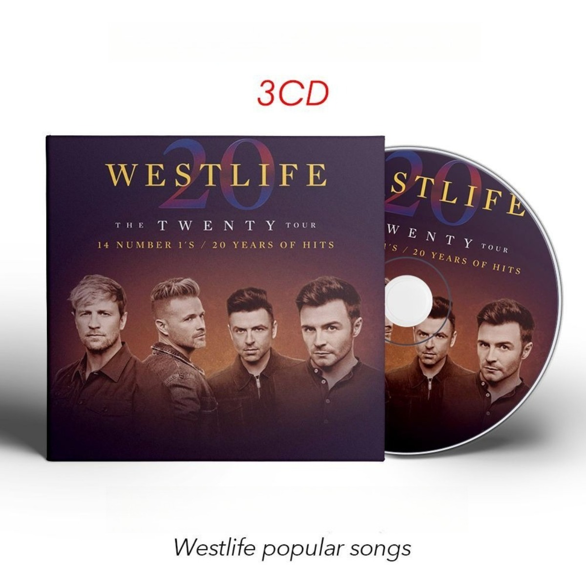 Audio Music Westlife - Westlife Popular Songs Collection Music CD,