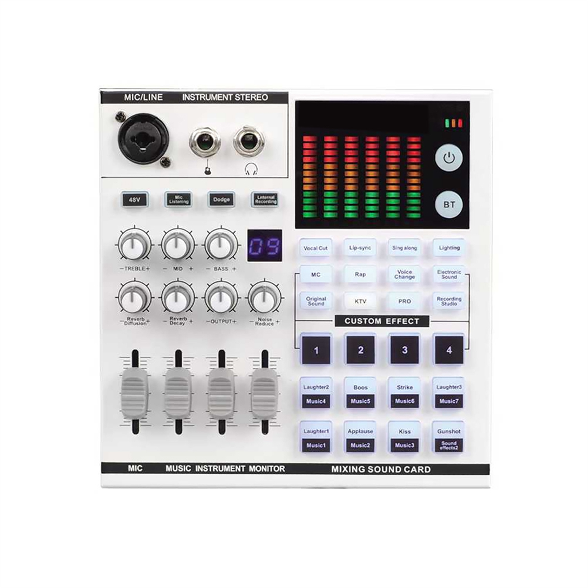 SN800 Live Sound Card Voice Ch - Audio Music Voice Changer review and price