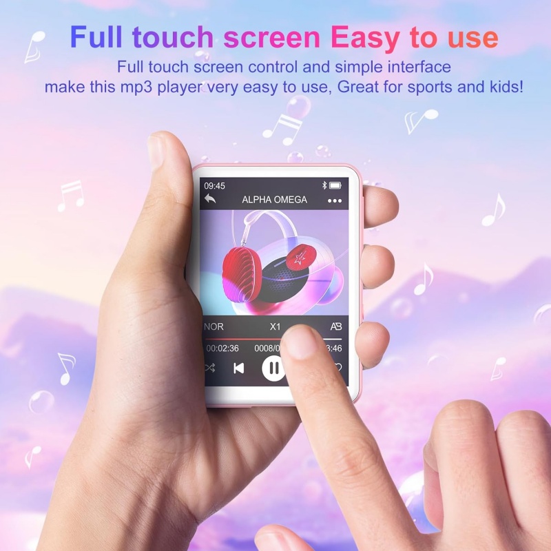 128GB Bluetooth 5.4 MP3 Player - Audio Music Kids review and price