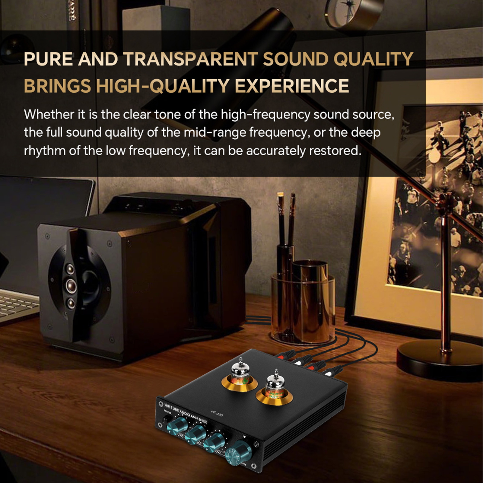 Audio HiFi Vacuum Tube 3-Band  - Audio Player With Youtube Music review and price