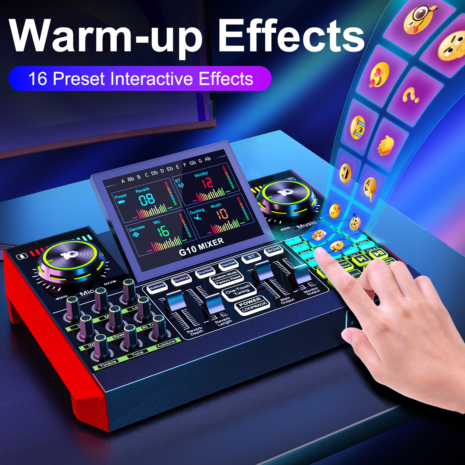 Tenlamp Audio Interface Mixer  - Audio Music Voice Changer review and price