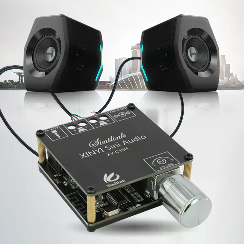 2*20W Bluetooth 5.0 Power Ampl - Audio Music Apps review and price