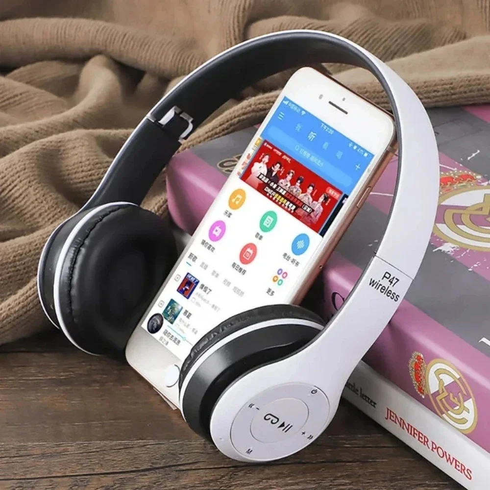 Foldable P47 Wireless Bluetoot - Audio Music Kids review and price