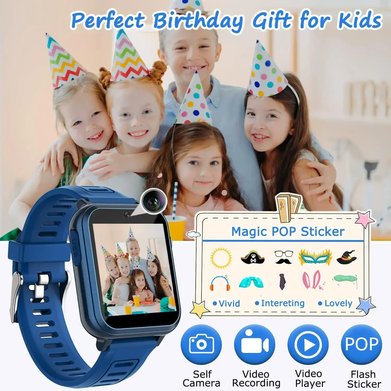 Children's Wristwatch 24 Games - Audio Music Kids review and price
