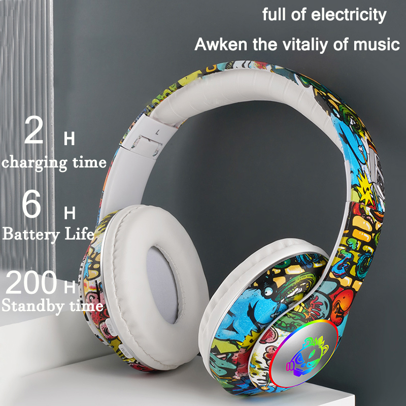 Wireless Headset Flash Light K - Audio Music Kids review and price
