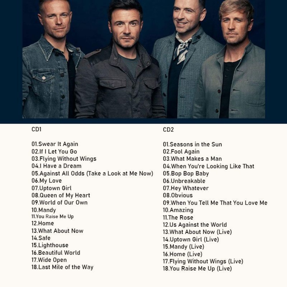 Westlife Greatest Hits 2CD Dis - Audio Music Westlife review and price