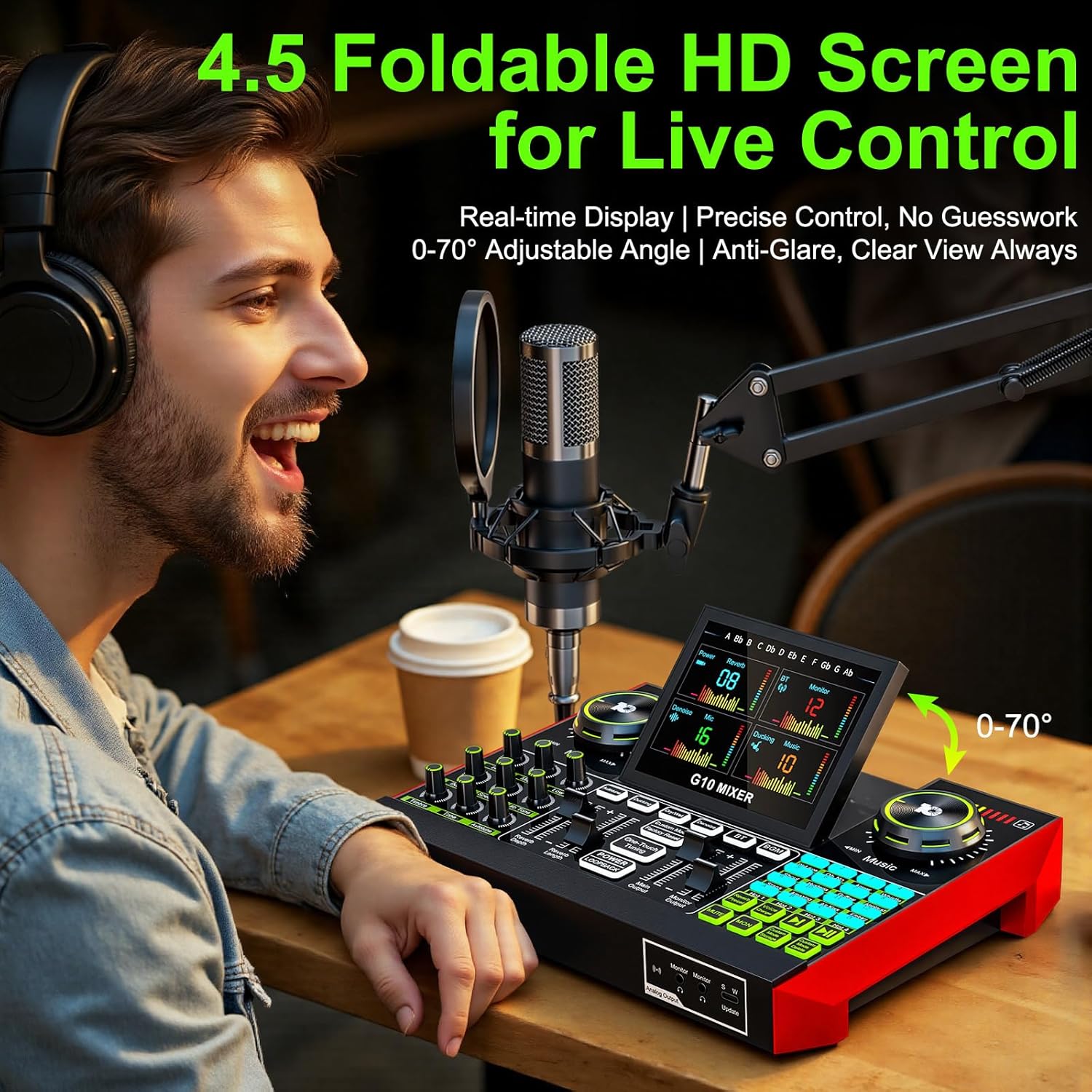 Tenlamp G10 Live Streaming Aud - Audio Music Voice Changer review and price