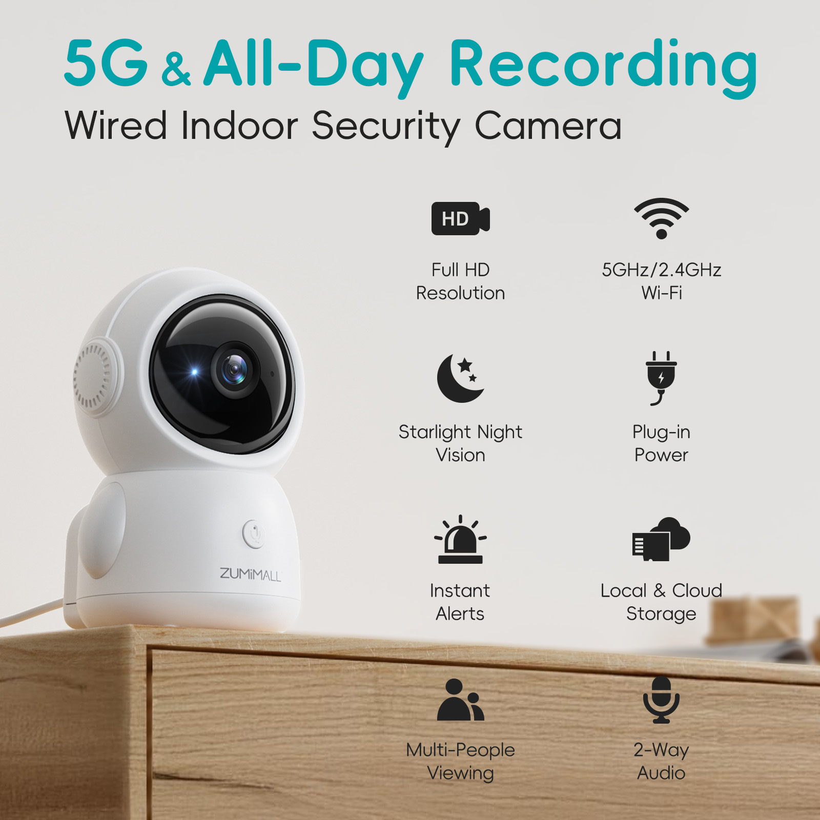 ZUMIMALL APP Wired security Ca - Audio Music Apps review and price