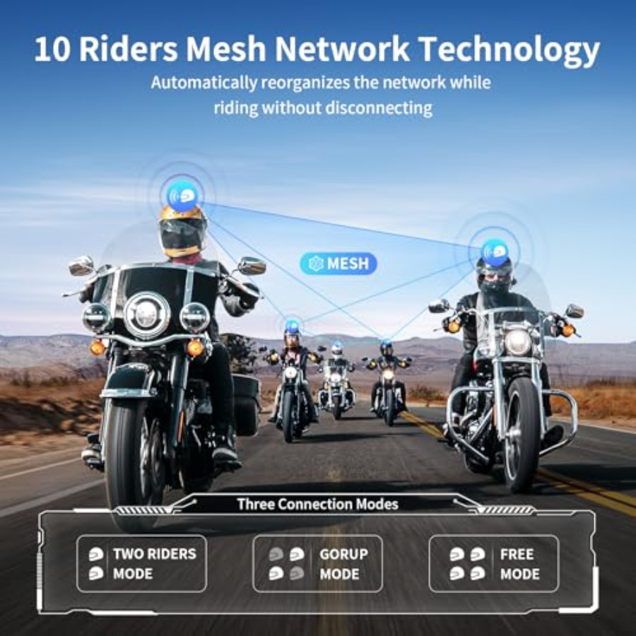 Motorcycle intercom headset fo - Audio Music Apps review and price