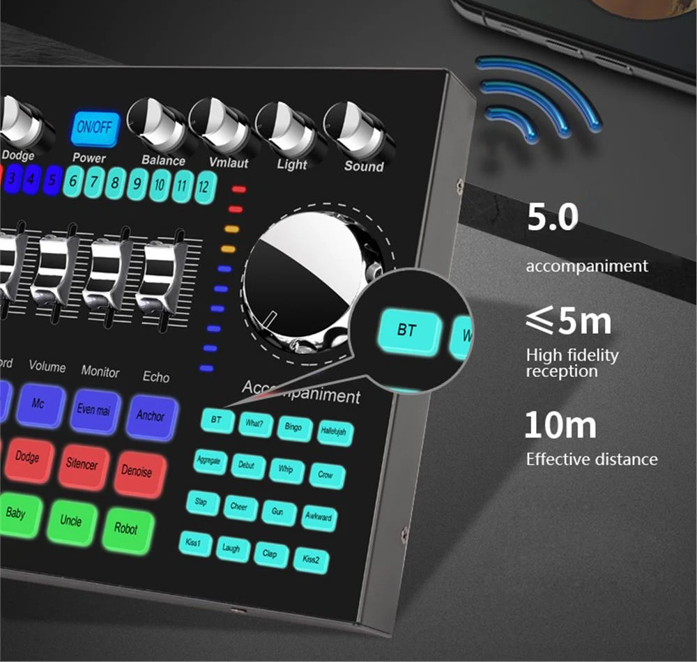 K1 Live Sound Card Voice Chang - Audio Music Voice Changer review and price