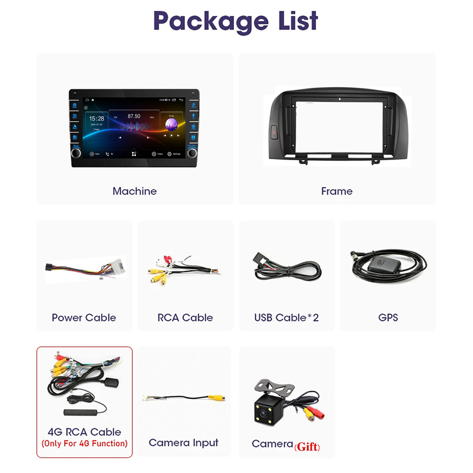 8G Ram 128GB QLED Car Radio Vi - Audio Music Hindi review and price