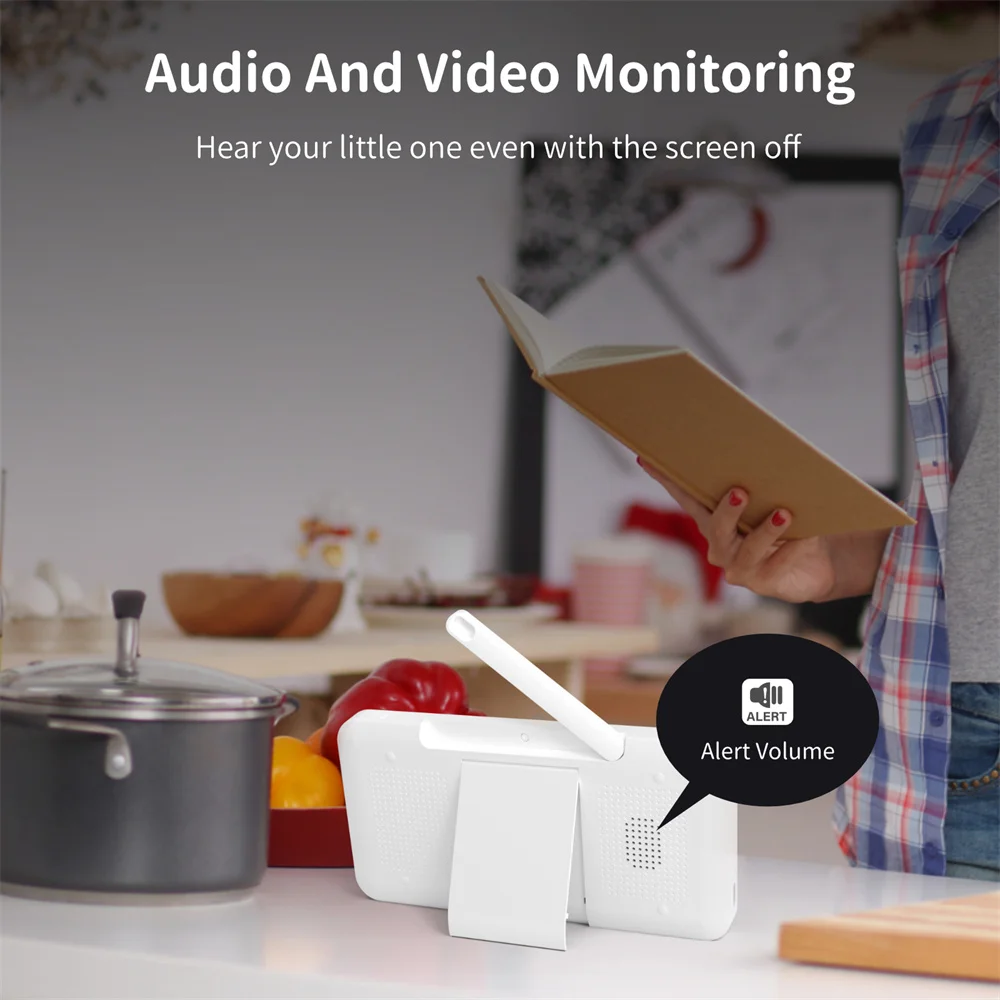 Babystar 5 Inch Wifi Baby Moni - Audio Music Apps review and price
