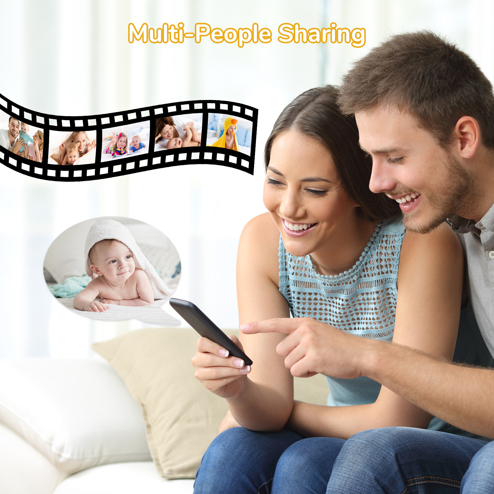 5 Inch Baby Monitor 3X Zoom PT - Audio Music Apps review and price