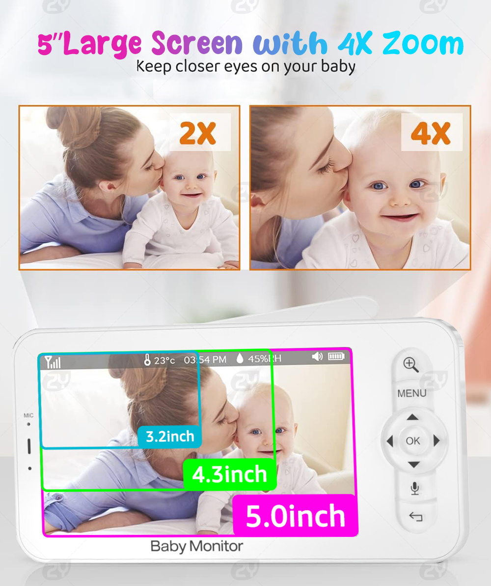 HD WiFi Baby Monitor with APP, - Audio Music Apps review and price